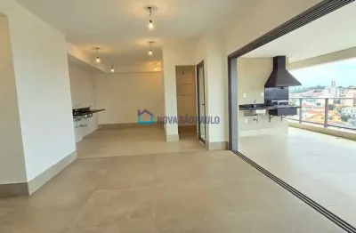 Apartamento de 133m² com varanda gourmet em mirandópolis.