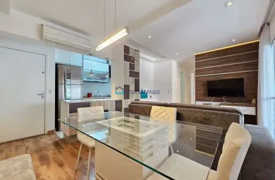 Apartamento 65m² 02 dormitórios 01 vaga  - chácara klabin