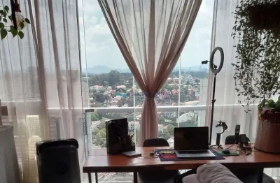 Apartamento no real parque a venda com 1 quarto, 1 vaga, 35m.