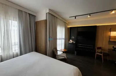 Flat com 1 quarto à venda na Alameda Santos, --, Cerqueira César, São Paulo