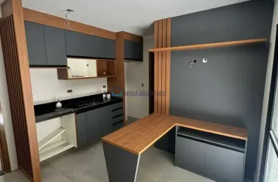 Apartamento novo decorado  à venda no jabaquara com 1 quarto .