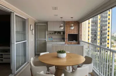 Apartamento à venda mobiliado 3 suítes 2 vagas na vila gumercindo
