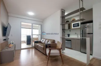 Chácara santo antônio - apartamento novo mobiliado de 84m² com varanda gourmet