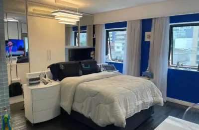 Flat com 1 quarto à venda na Avenida Macuco, --, Indianópolis, São Paulo