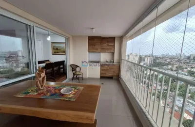 Apartamento à venda na saúde com 3 dormitórios e  3 vagas de garagem com  sacada gourmet.
