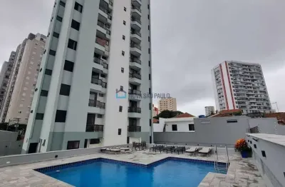 Apartamento planejado, 10º andar, 1 vaga livre, lazer ! 6 min ( 550m) a pé metrô sta. cruz