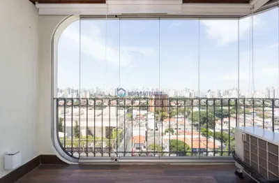 Cobertura duplex a venda em moema índios, com 182m²