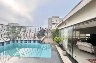 Apartamento cobertura à venda a 10 minutos metrô praça da árvore -3 dormitórios, 1 suíte, 2 vagas