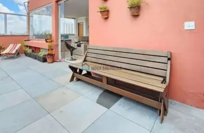 Cobertura duplex  ipiranga, 161m² privativos, estuda permuta