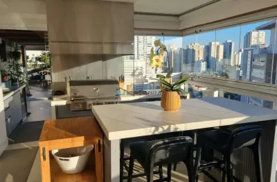 Cobertura na vila mariana, de 270m²,  com 4 suítes, 4 vagas de garagem.
