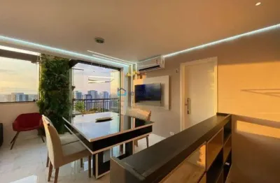 Cobertura com 2 quartos à venda na vila andrade, 120m², sala ampliada, 2 vagas