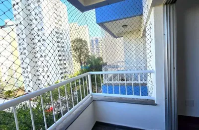 Apartamento de 77m, com 2 dormitórios e sacada, próximo ao metrô saúde.