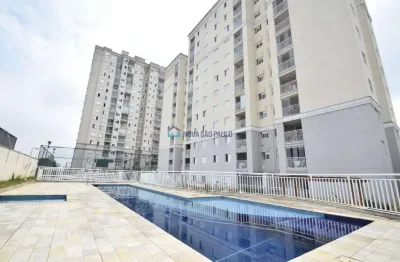 Apartamento novo, varanda gourmet, lazer de clube! 1.700m plaza sul e 2.500m do metrô s. judas