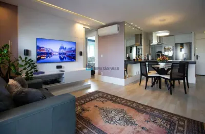 Apartamento à venda na saúde com 2 dormitórios (1 suíte), varanda gourmet, 2 vagas