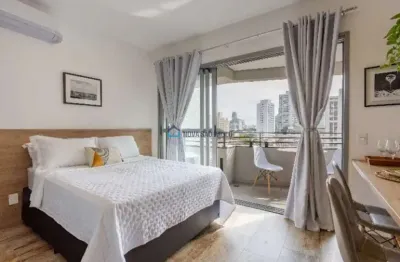 Studio à venda 25 m2 completamente mobiliado em brooklin