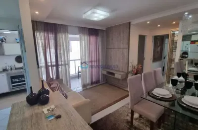 Apartamento 2 dormitórios, suíte, 2 varandas,1 vaga, lazer! 500m ao metrô sacomã