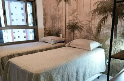 Studio com 01 quarto na região da Vila Madalena, está a uma quadra do metrô