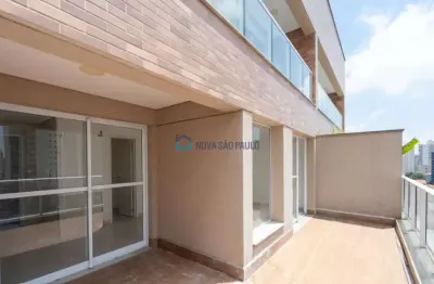 Cobertura duplex nova, 2 suítes, 2 grandes terraços, 3 vagas + depósito, lazer , 250m metrô saúde