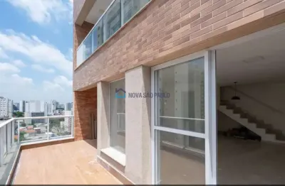 Cobertura duplex nova, 2 suítes, 2 grandes terraços, 3 vagas + depósito, lazer , 250m metrô saúde