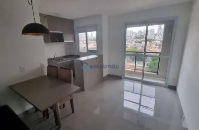 Studio 40,13m²  entrar e morar, planejado, 1dormitório, varanda,1vaga, lazer! 270m ao pq aclimação