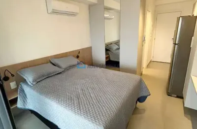 Apartamento mobiliado à venda com 27 m², 1 quarto, sacada, na vila mariana