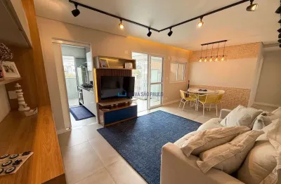 Apartamento à venda de 82 m², 2 dormitórios, 2 suítes, 2 vagas - bosque da saúde