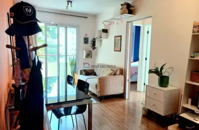Apartamento 50m2 , 2 dormitórios , 1 vaga  - 600 metrô são judas.