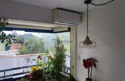Apartamento (loft) 1 dormitório, sala com sacada gourmet, metrô conceição!
