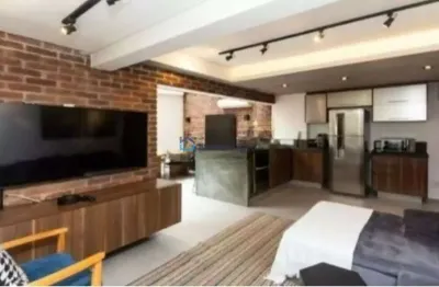 Jardim paulista p/ venda apto garden mobiliado suíte 1 vaga lazer total