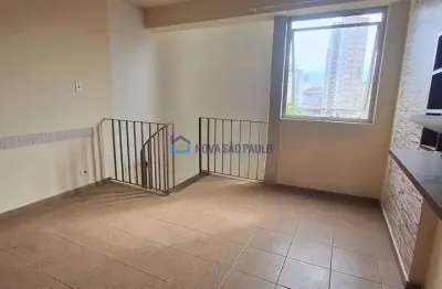 Duplex de 42m² com 1 dormitório na bela vista, com vaga e banheira