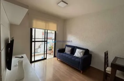 Apartamento a venda vila guarani, 2 dormitórios, 1 suíte e 1 vaga ao lado do metrô conceição