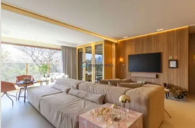 Apartamento 142m² 02 suítes 03 vagas - mobiliado - brooklin novo