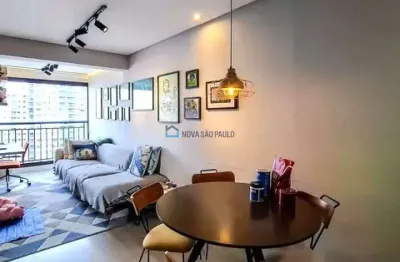 Apartamento mobiliado 2 dormitórios e 1 vaga à venda no ipiranga.