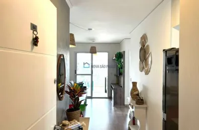 Apartamento mobiliado 2 dormitórios e 1 vaga àq venda no ipiranga