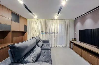 Apartamento à venda próximo ao shopping anália franco, semi novo, frente, sacada gourmet.