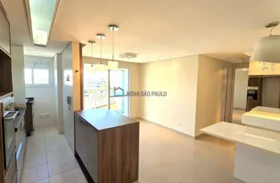 Apartamento de 57m², 2 dormitórios e 1 vaga, no centro de diadema