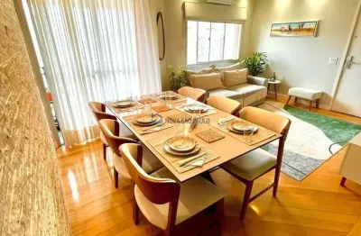 Apartamento andar alto, na chácara inglesa - metrô, 3 quartos, 1 vaga, lazer