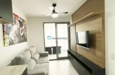 Apartamento mobiliado à venda no ipiranga - 1 dormitório, 1 vaga - próximo ao metrô alto do ipiranga