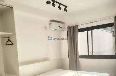 Studio à venda em moema ? totalmente mobiliado, moderno e com sol da manhã