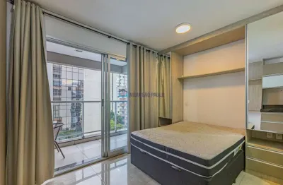 Venda studio na vila olímpia 01 quarto - 01 banheiro - varanda - 01 vaga de garagem