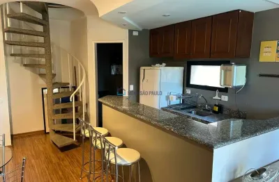 Flat com 1 quarto à venda na Avenida Moema, --, Moema, São Paulo