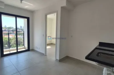 Apartamento novo, mirandopolis, 1 dormitório com sacada, pronto para morar