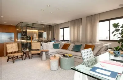 Cobertura duplex moema venda 400m² 4 suítes 4 vagas totalmente decorada!!