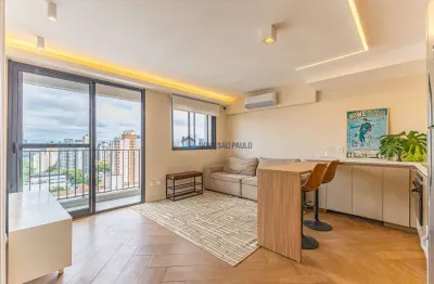 Apartamento Mobiliado a Venda de 1Dorm com Vaga na Vila Olímpia