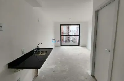 Studio com varanda na Vila Olímpia | Condomínio completo e moderno