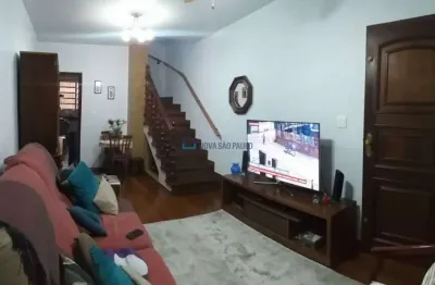 Vila santa catarina - sobrado de 118m²   2 dormitórios e 2 vagas