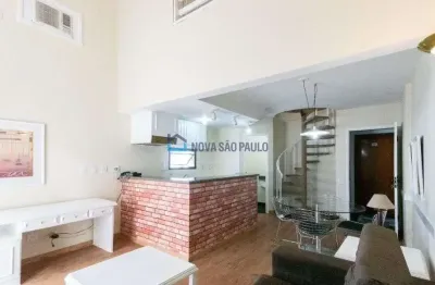 Flat com 1 quarto à venda na Avenida Moema, --, Moema, São Paulo