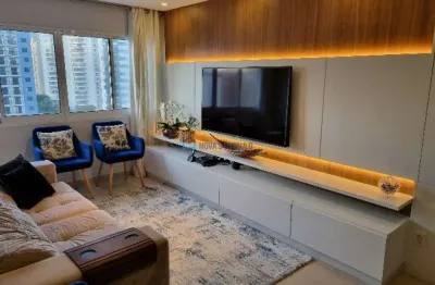 Apartamento em moema com 2 quartos, 3 banheiros e 1 vaga de garagem