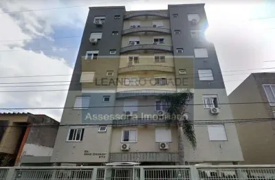 Apartamento 1 dormitório à venda no bairro são geraldo com 56 m² de área privativa - 1 vaga de garagem