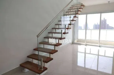 Cobertura com 2 dormitórios à venda, 124 m² por r$ 1.050.000,00 - jardim - santo andré/sp